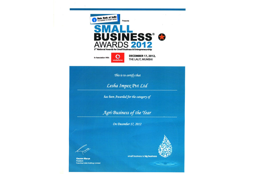 Small Business Awards